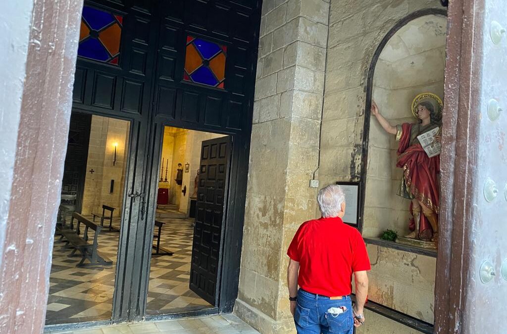 Hoy lunes 22 de mayo visita a San Juan de los Caballeros