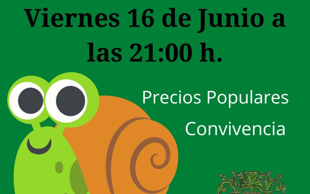 Hoy viernes 16 de junio Convivencia-Caracolá en el local de la Hermandad