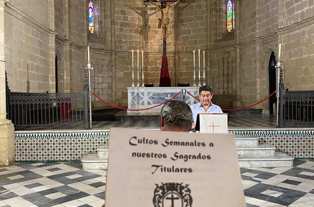 Hoy jueves 8 de junio Cultos semanales en San Juan de los Caballeros a las 20.30 horas