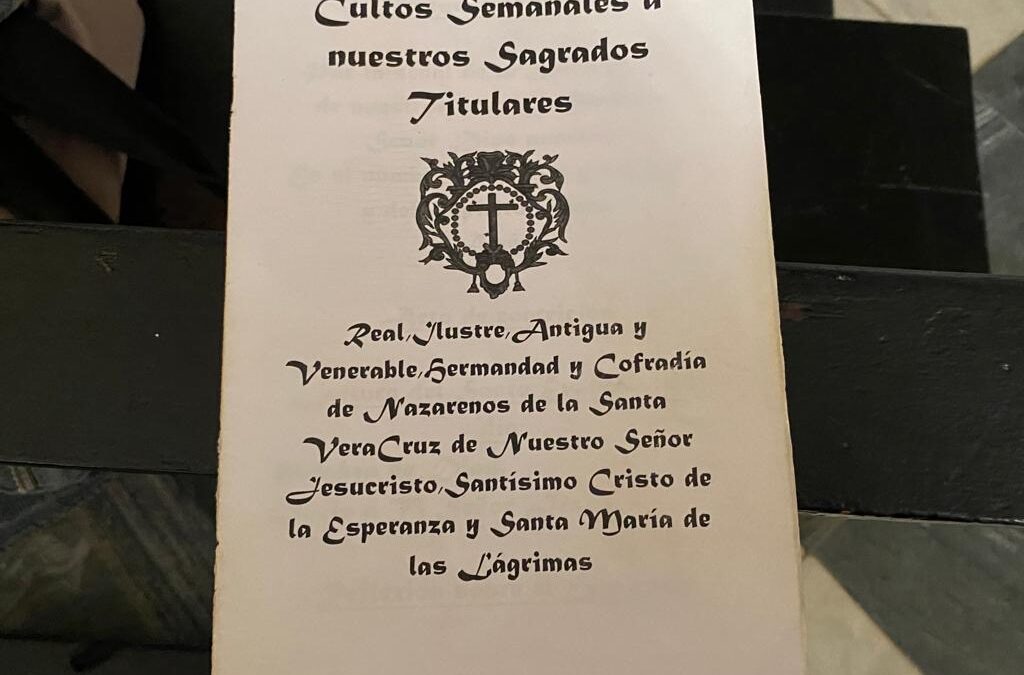 Hoy jueves 22 de junio Cultos semanales en San Juan a las 20.30 horas