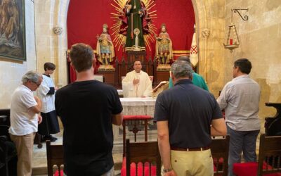 Hoy sábado día 7 a las 12.00 horas tenemos Misa de Hermandad en San Juan
