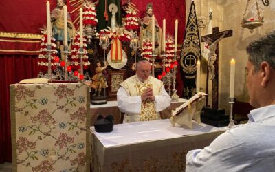 Hoy lunes día 17 a las 19.30 horas, Misa de la Orden del Santo Sepulcro en San Juan