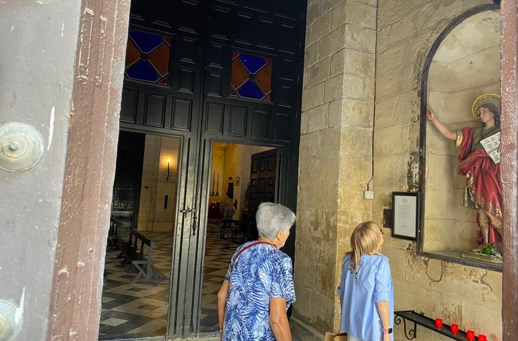 Hoy lunes 19 de junio visita a San Juan de los Caballeros