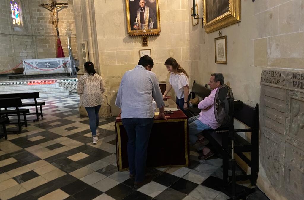 Hoy lunes 26 de junio visita a San Juan de los Caballeros