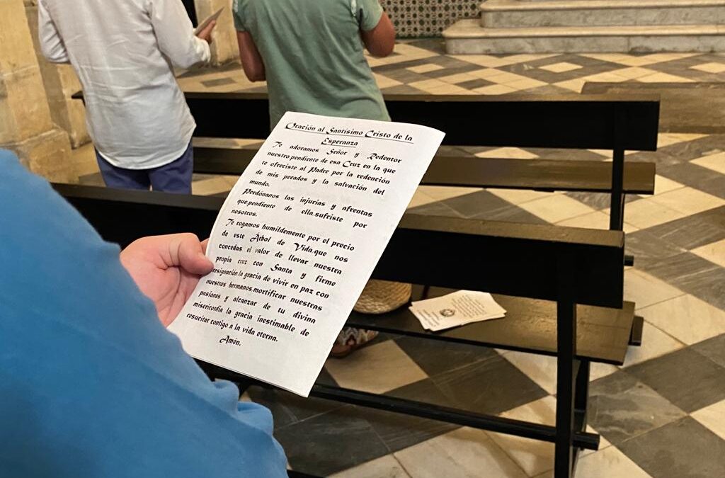 Hoy jueves 20 de julio Cultos semanales en San Juan