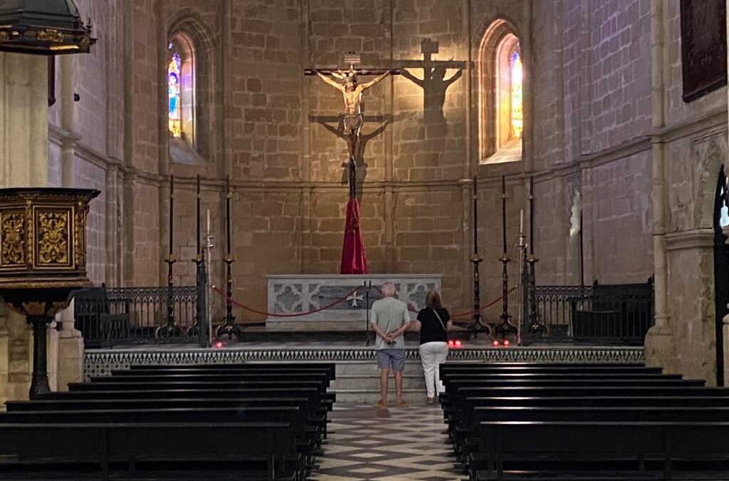 Este lunes 10 de julio hemos tenido visita a San Juan de los Caballeros