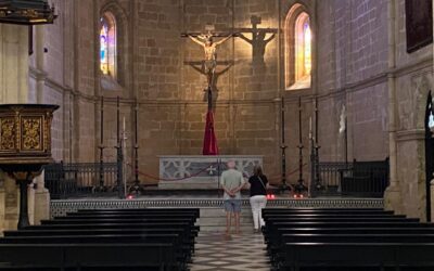 Este lunes 10 de julio hemos tenido visita a San Juan de los Caballeros