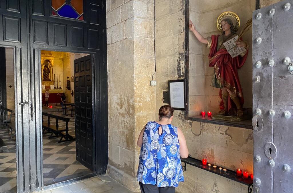 Hoy lunes 10 de julio visita a San Juan de los Caballeros