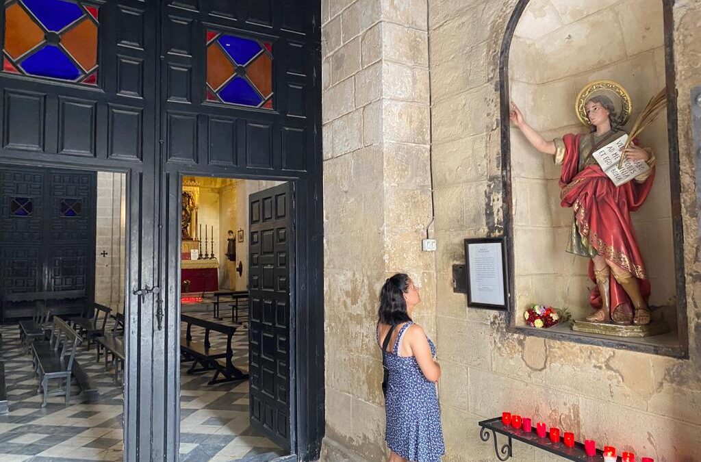 Hoy lunes 24 de julio visita a San Juan de los Caballeros