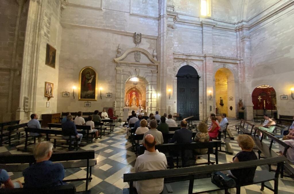 Mañana martes día 15 a las 12 horas Santa Misa en San Juan con motivo de la Festividad de la Asunción de la Virgen