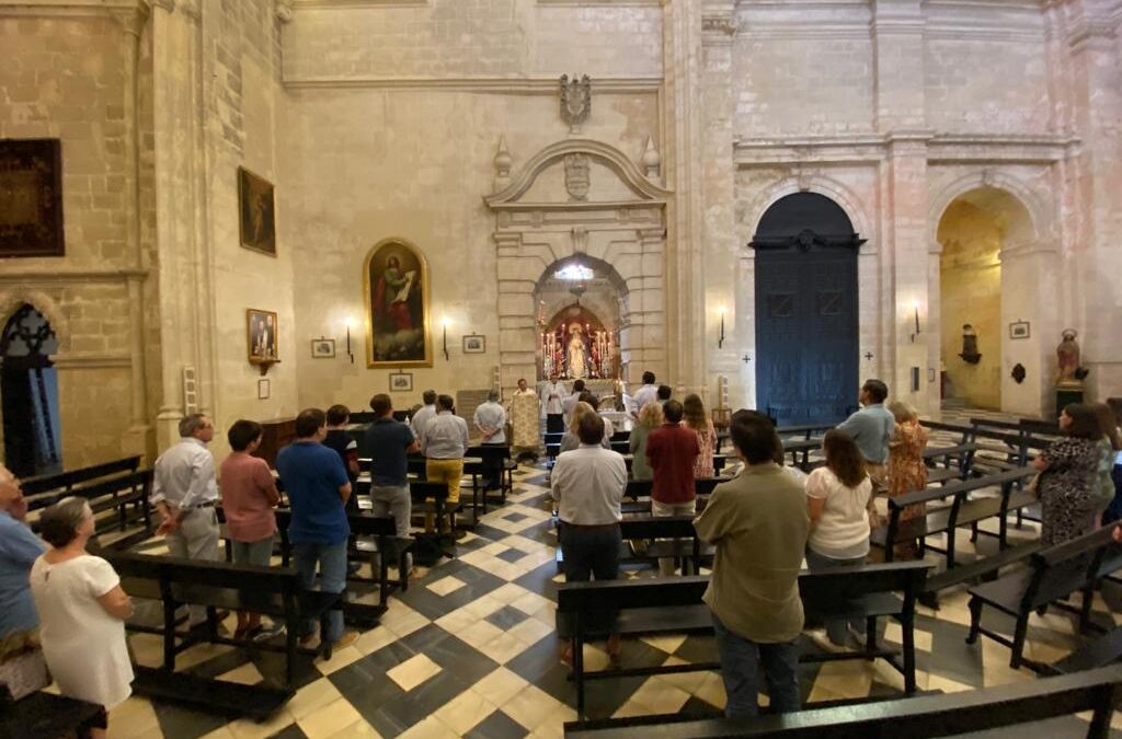 Este martes día 15 de agosto hemos celebrado la Santa Misa con motivo de la festividad de la Asunción de la Virgen