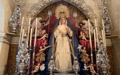 Así se encuentra la Capilla de la Virgen de las Lágrimas