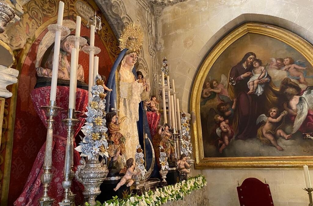 Hoy martes día 15 a las 12 horas Santa Misa con motivo de la festividad de la Asunción de la Virgen