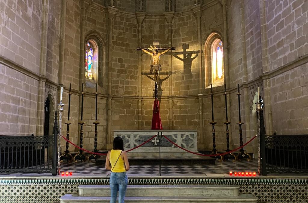 Este lunes 14 de agosto hemos tenido visita a San Juan de los Caballeros