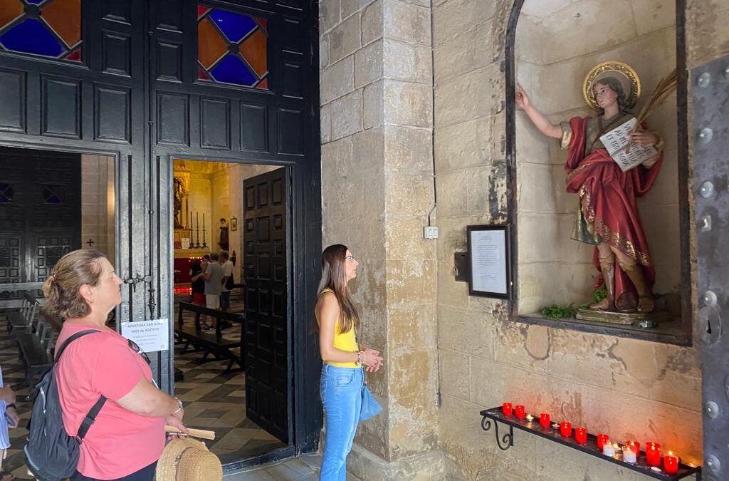 Hoy lunes 21 de agosto visita a San Juan solo por la mañana