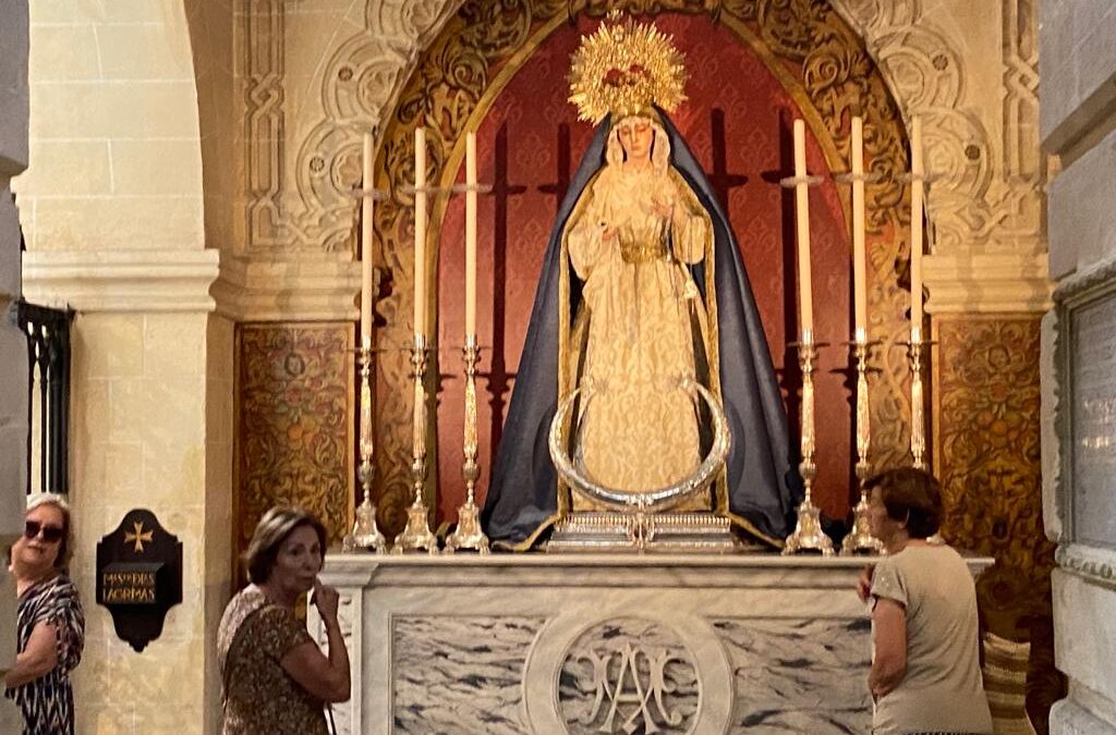 Este lunes 21 de agosto hemos tenido visita a San Juan de los Caballeros