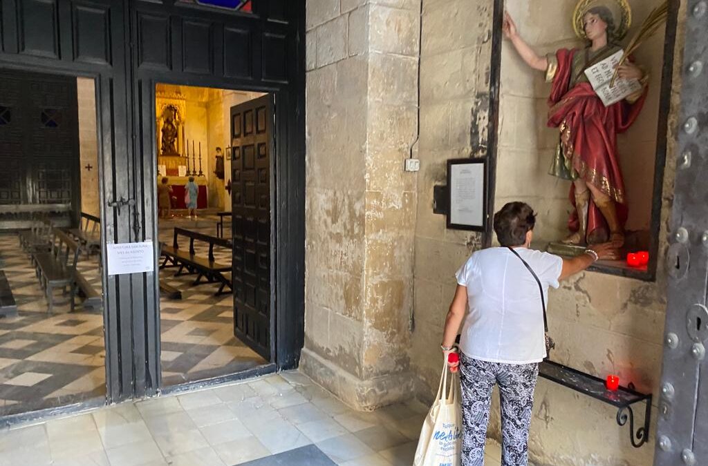 Hoy lunes 28 de agosto visita a San Juan solo por la mañana