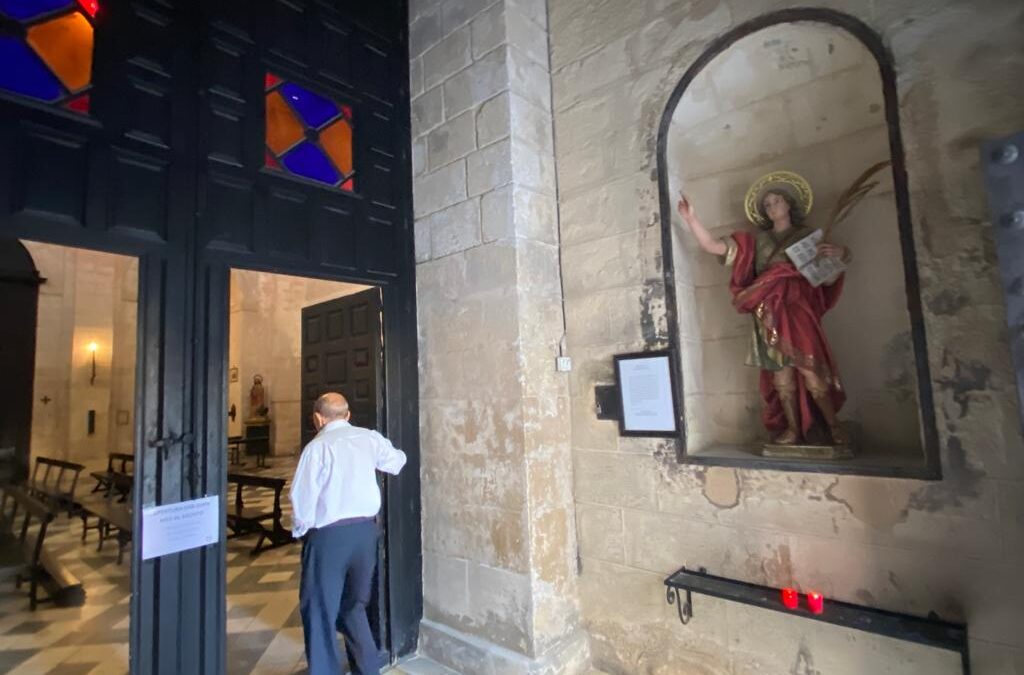 Hoy lunes 4 de septiembre visita a San Juan de los Caballeros