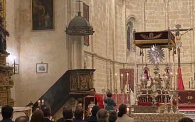Este jueves día 14 hemos celebrado la festividad de la Exaltación de la Santa Cruz