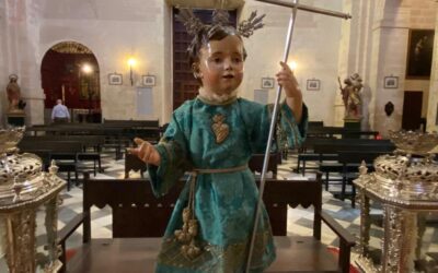 El Niño Jesús de la Hermandad para la Exaltación de la Cruz