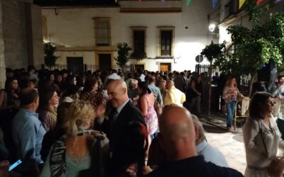 Gran exito de la Velada de la Merced anoche en el Pasaje de la Santa Cruz
