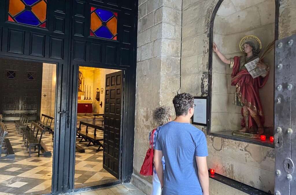 Hoy lunes 11 de septiembre visita a San Juan de los Caballeros