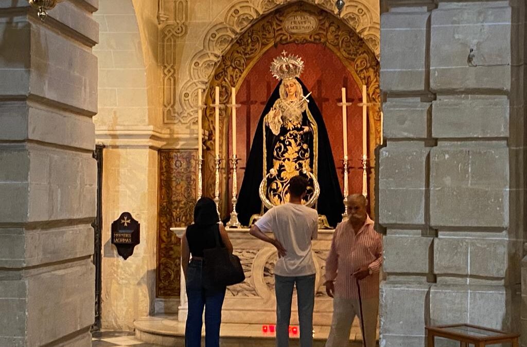 Hoy lunes 25 de septiembre visita a San Juan de los Caballeros solo por la mañana