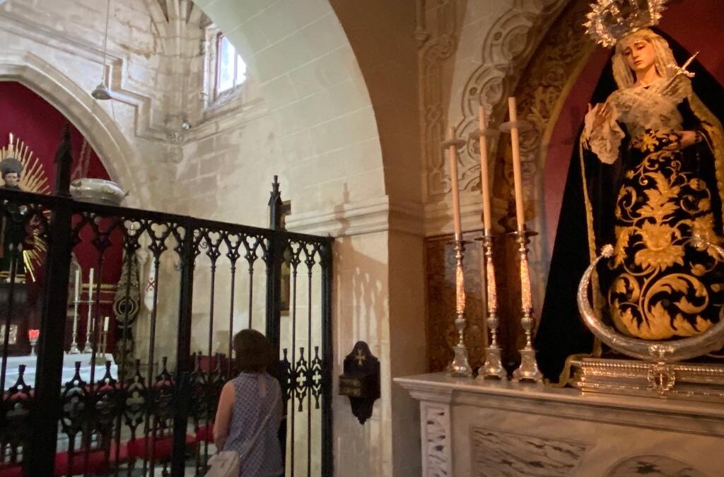 Este lunes 16 de octubre hemos tenido visita a San Juan de los Caballeros