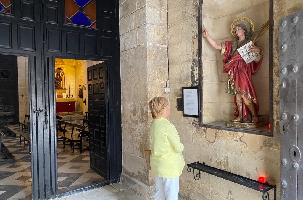 Hoy lunes 23 de octubre visita a San Juan de los Caballeros