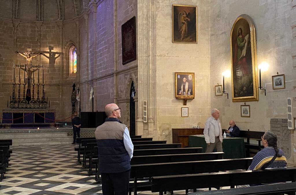 Este lunes 30 de octubre hemos tenido visita a San Juan de los Caballeros