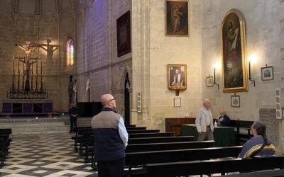 Este lunes 30 de octubre hemos tenido visita a San Juan de los Caballeros