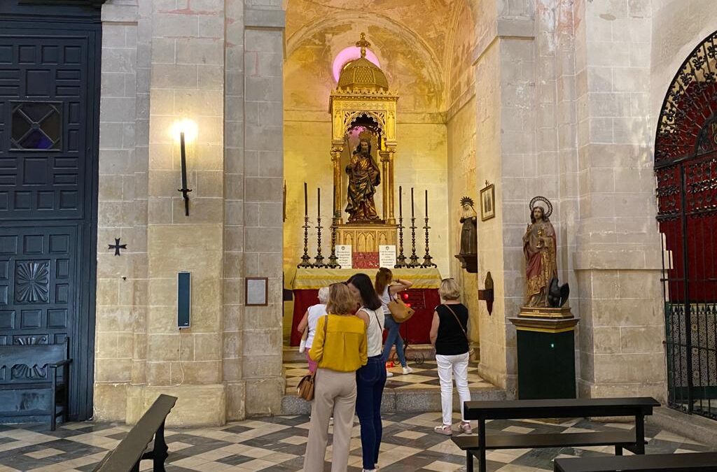 Este lunes 2 de octubre hemos tenido visita a San Juan de los Caballeros