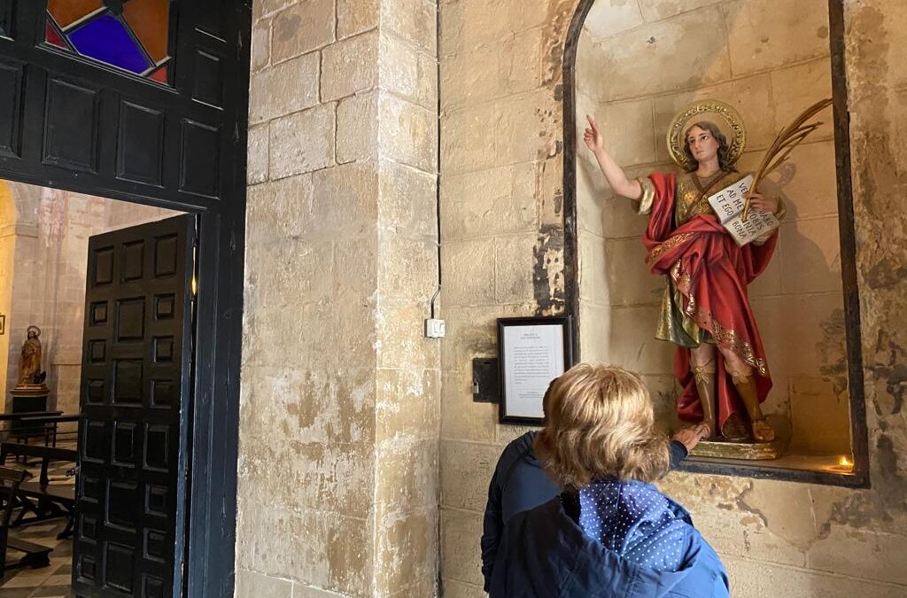 Hoy lunes 30 de octubre visita a San Juan de los Caballeros