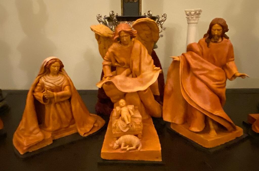 Ernesto Aladro nos cede un año mas un misterio para el Belén de San Juan de los Caballeros