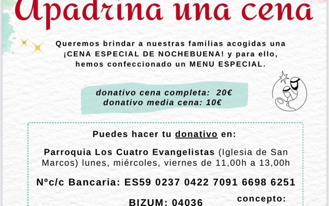 Apadrina una cena