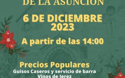 El próximo 6 de diciembre desde las 14.00 horas Zambomba de la Hermandad en la Plaza de la Asunción