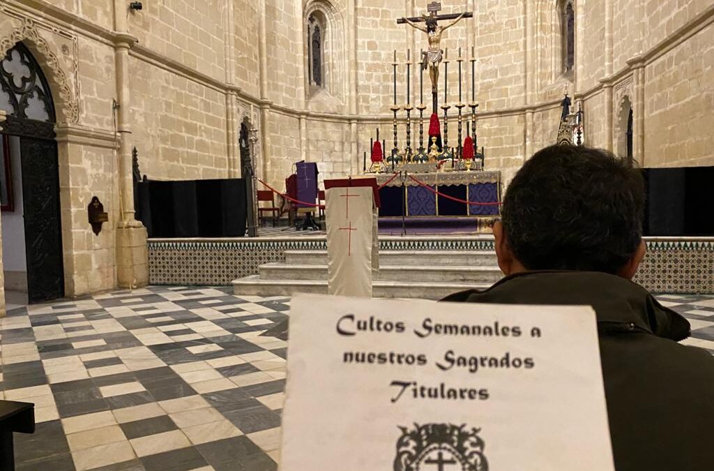 Hoy jueves día 30 Cultos semanales de la Hermandad en San Juan