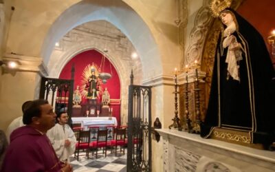 Rezo de la Salve ante Nuestra Señora de las Lágrimas