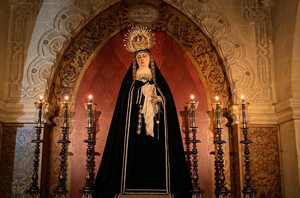 La luz de la Virgen de las Lágrimas