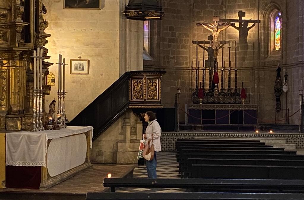 Este lunes 27 de noviembre hemos tenido visita a San Juan de los Caballeros