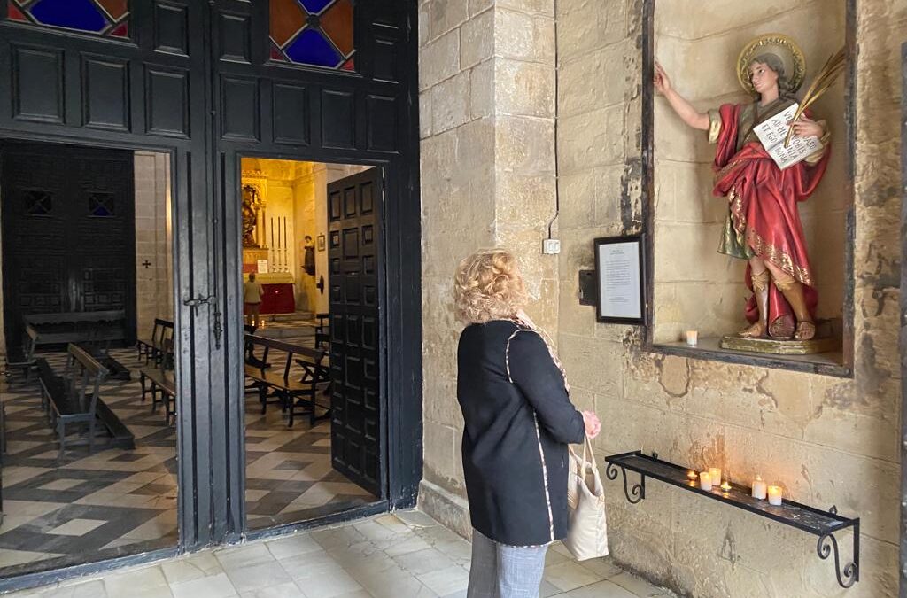Hoy lunes 4 de diciembre visita a San Juan de los Caballeros