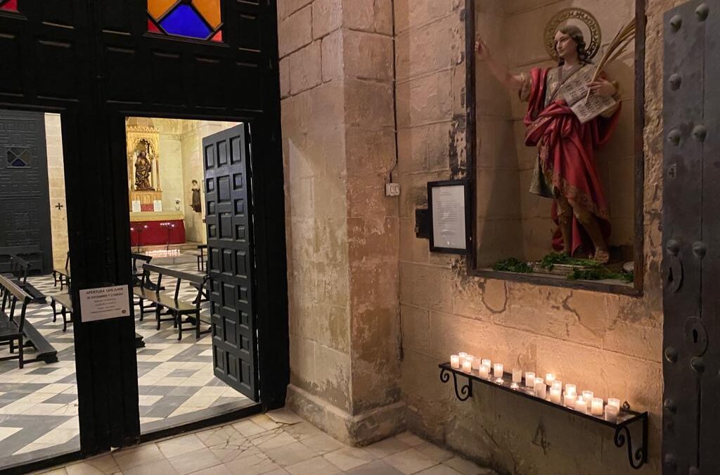 Hoy martes 26 de diciembre visita a San Juan de los Caballeros solo por la mañana