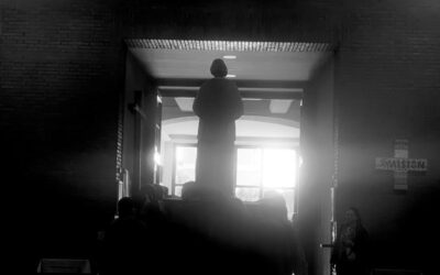 Preparando la Procesión del Beato Chaminade