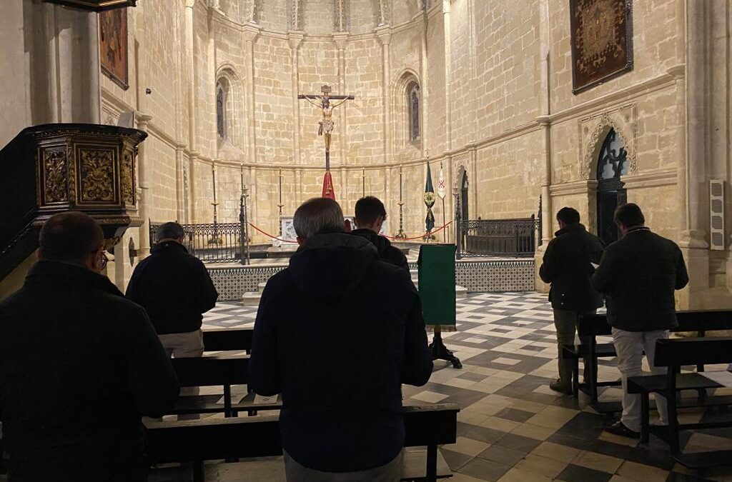Este jueves día 11 de enero hemos celebrado los Cultos semanales de la Hermandad
