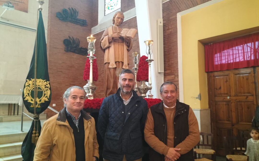 Nuestra Hermandad asiste a la Misa con motivo de la festividad del Beato Chaminade en El Pilar