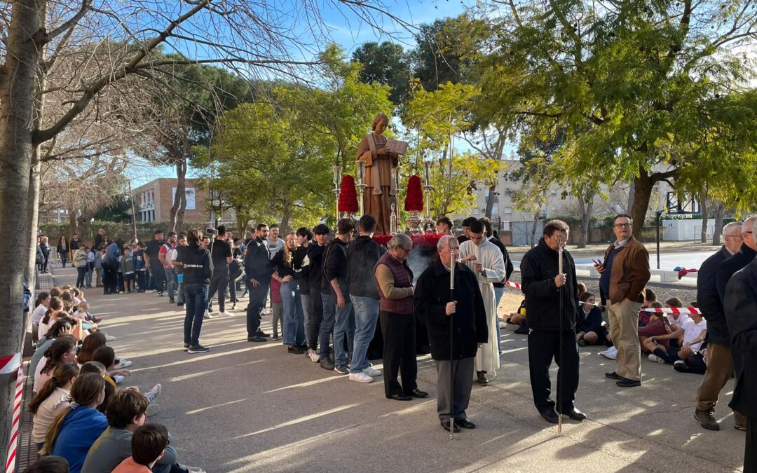Este jueves día 22 Procesión del  Beato Chaminade en el Pilar