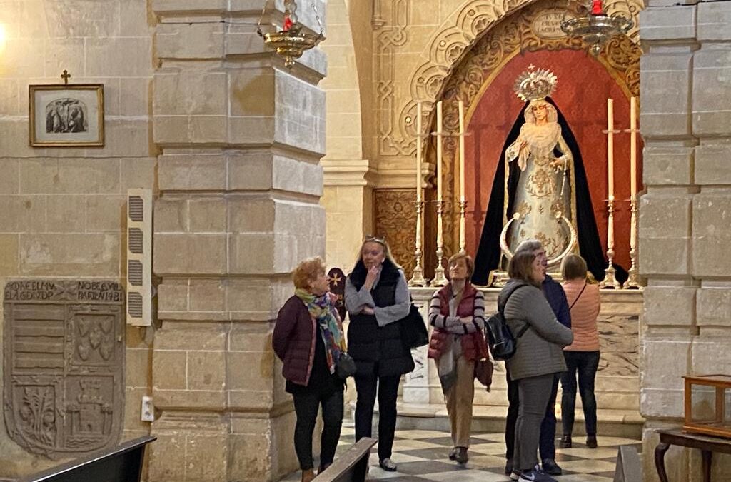 Hoy lunes 8 de enero visita a San Juan de los Caballeros