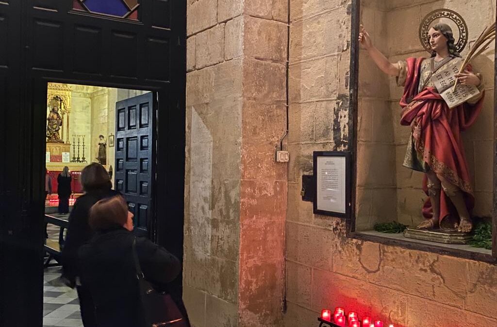 Hoy lunes 22 de enero visita a San Juan de los Caballeros