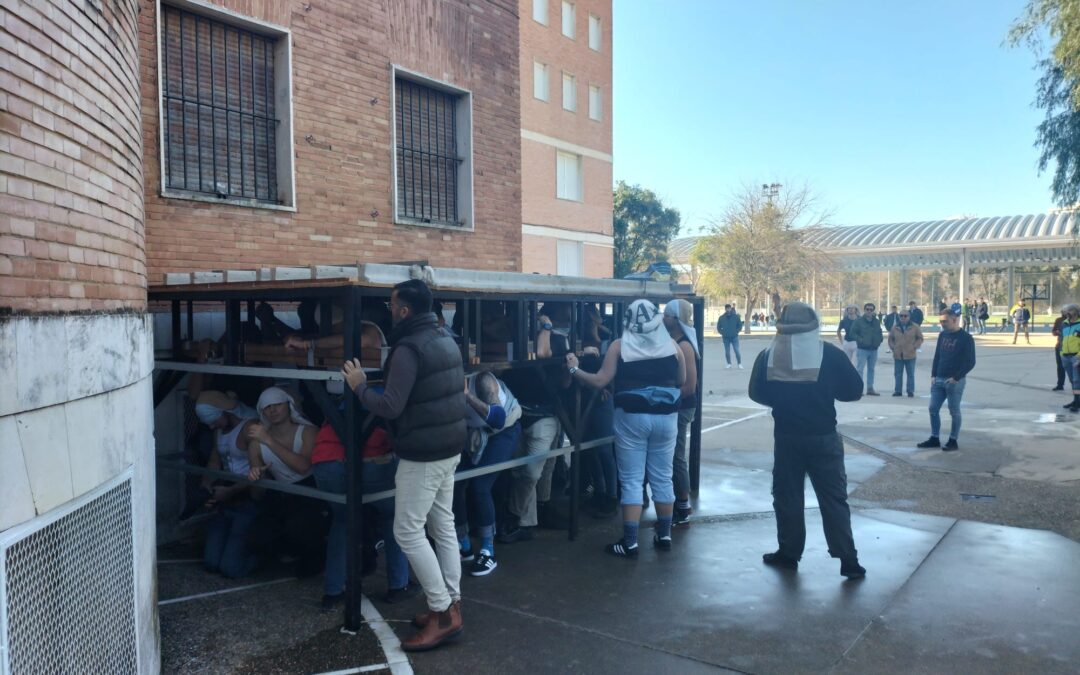 Este domingo 21 de enero hemos tenido el primer ensayo de la cuadrilla del Santísimo Cristo de la Esperanza