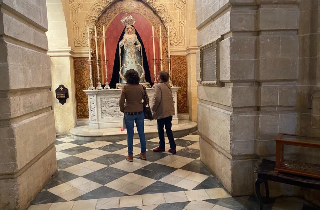 Este lunes 22 de enero hemos tenido visita a San Juan de los Caballeros